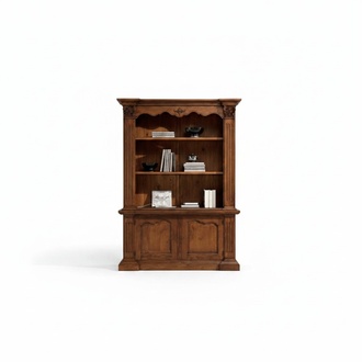 Bücherschrank Wohnwand Schrank Büro Möbel Regale Schränke Braun