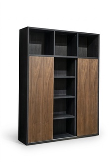 Büro Akten Regal Schrank Vitrine Holz Regale Schränke Office Büro Universal