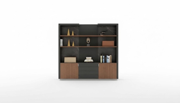 Büro Akten Regal Schrank Holz Regale Schränke Office Büro Universal Wandschrank
