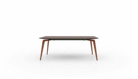 Büro Konferenztisch Tische Holz Esszimmer Besprechungs Tisch 220x102 Einrichtung