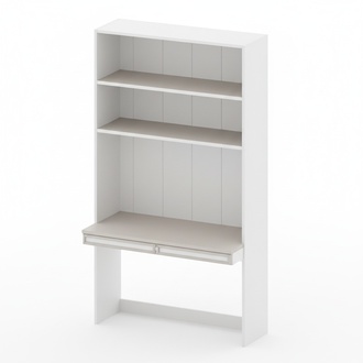 Büromöbel komplett Regal Schrank Schreibtisch Holz Schreibtische Computer Möbel