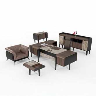 Büromöbel Luxus Schreibtisch Aktenschrank Büroschrank Neu Modernes Set