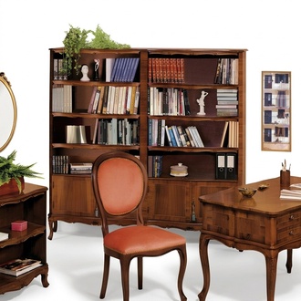 Büromöbel Set Büro komplett Bürotisch Büroschrank Massivholz Echtholz Italien