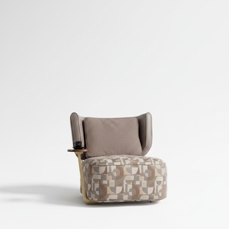 Bunter Polstersessel Wohnzimmer Designer Lehnsessel Relax Einsitzer Neu