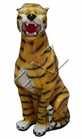 Design Tiger Figur Statue Skulptur Figuren Skulpturen Garten Dekoration