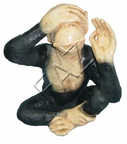Design Affe Figur Statue Skulptur Figuren Skulpturen Garten Dekoration Deko