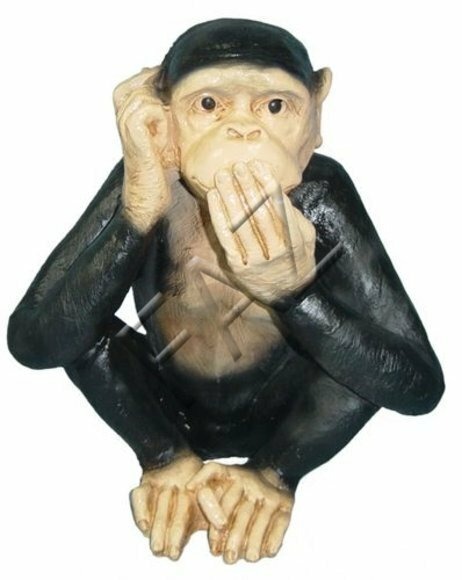 Design Affe Figur Statue Skulptur Figuren Skulpturen Garten Dekoration Deko