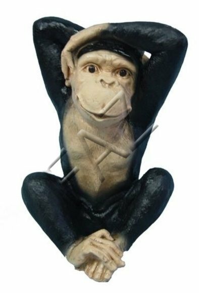 Design Affe Figur Statue Skulptur Figuren Skulpturen Garten Dekoration Deko