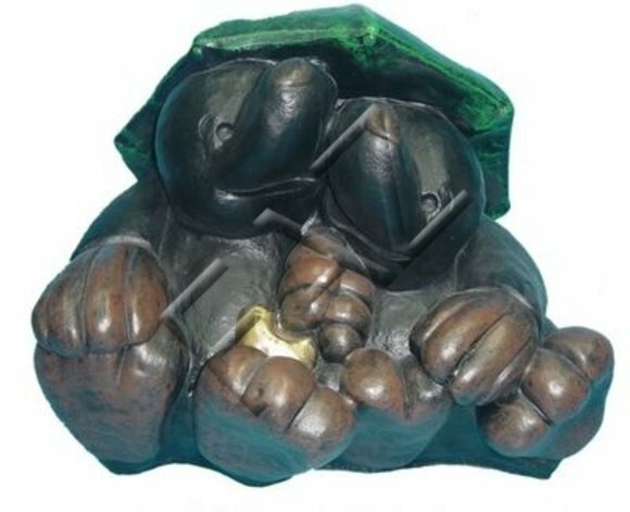 Design Maulwurf Figur Garten Statue Skulptur Figuren Skulpturen Dekoration