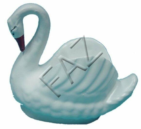 Design Vase Blumen Vasen Deko Töpfe Dekoration Deko Figur Statue Schwan