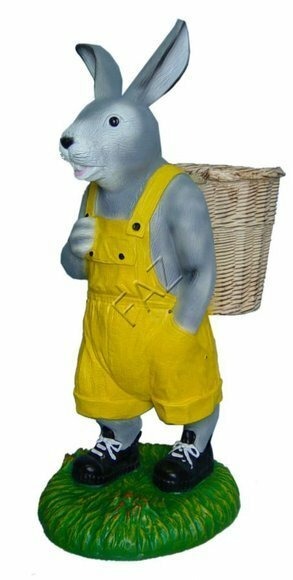 Design Hase Figur Garten Statue Skulptur Figuren Skulpturen Dekoration