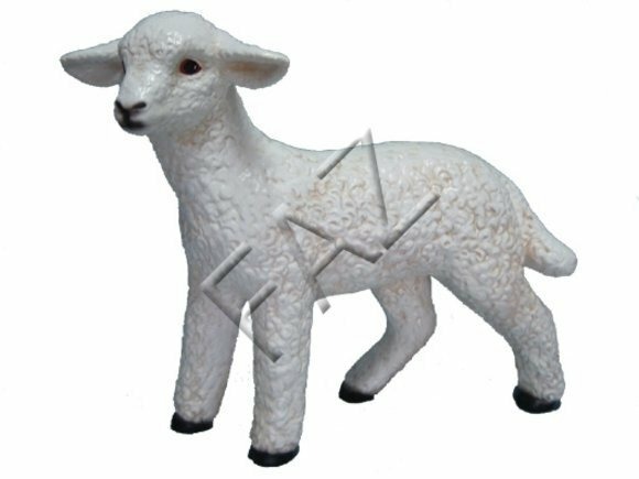 Design kleines Schaf Figur Garten Statue Skulptur Figuren Skulpturen Deko
