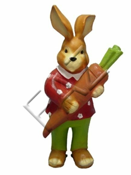 Design Hase Figur Garten Statue Skulptur Figuren Skulpturen Dekoration