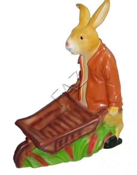 Design Hase Figur Garten Statue Skulptur Figuren Skulpturen Dekoration
