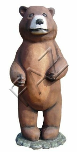 Design Bär Figur Statue Skulptur Figuren Skulpturen Garten Deko Figur