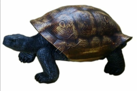 Design Schildkröte Figur Statue Skulptur Figuren Skulpturen Garten Statuen