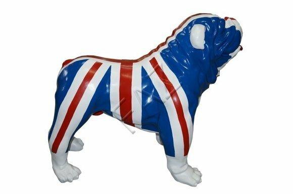 Design Hund Figur Statue Skulptur Figuren Skulpturen Dekoration Deko Neu