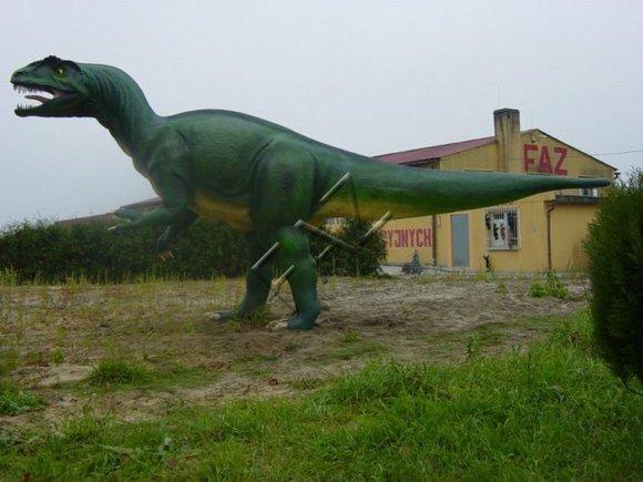 Laden Dinosaurier Figur Statue Skulptur Figuren Skulpturen Dekoration Deko