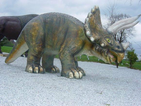 Design Dinosaurier Figur Statue Skulptur Figuren Skulpturen Dekoration Deko