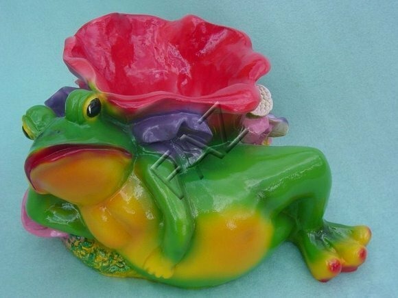 Design Frosch Figur Garten Statue Skulptur Figuren Skulpturen Dekoration