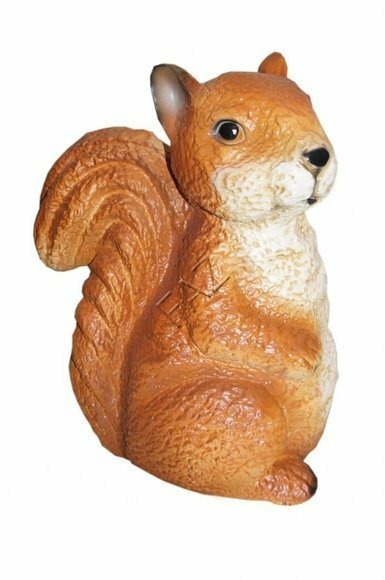 Design Eichhörnchen Figur Garten Statue Skulptur Figuren Skulpturen Deko