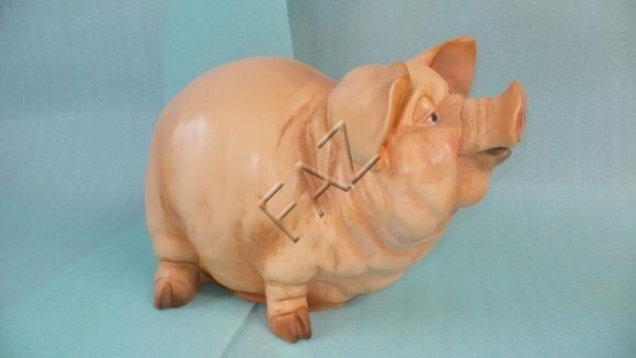 Design Schwein Figur Garten Statue Skulptur Figuren Skulpturen Dekoration