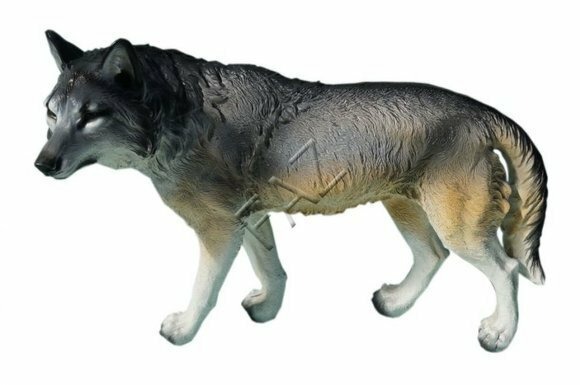Design Wolf Figur Garten Statue Skulptur Figuren Skulpturen Dekoration