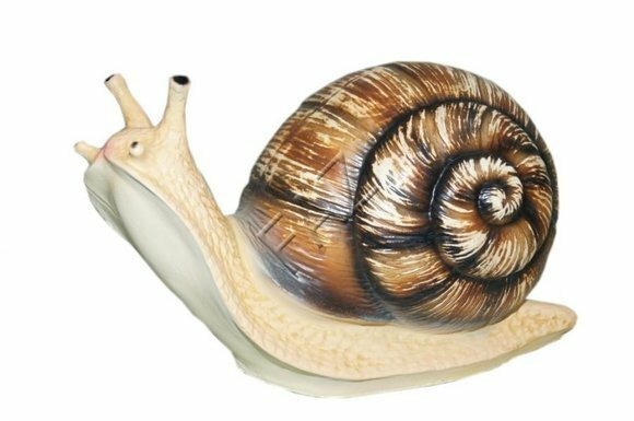 Design Schnecke Figur Garten Statue Skulptur Figuren Skulpturen Dekoration