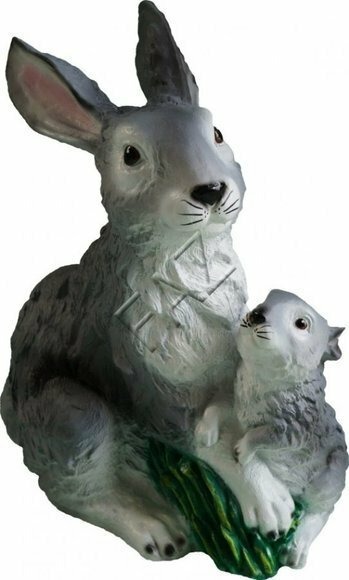 Design Hase Figur Garten Statue Skulptur Figuren Skulpturen Dekoration