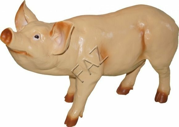 Design Schwein Figur Garten Statue Skulptur Figuren Skulpturen Dekoration