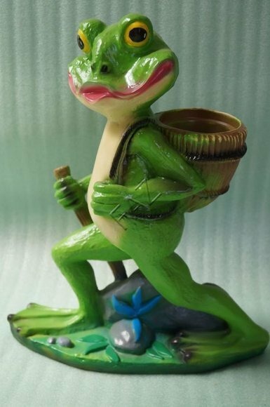 Design Frosch Figur Garten Statue Skulptur Figuren Skulpturen Dekoration