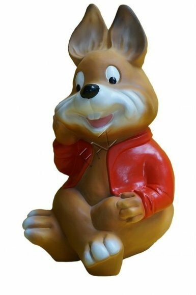 Design Hase Figur Garten Statue Skulptur Figuren Skulpturen Dekoration