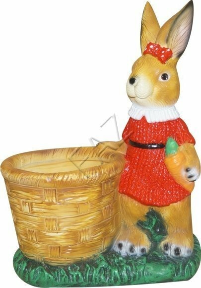 Design Hase Figur Garten Statue Skulptur Figuren Skulpturen Dekoration