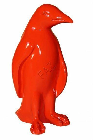 Design Pinguin Figur Statue Skulptur Figuren Skulpturen Dekoration Deko Neu