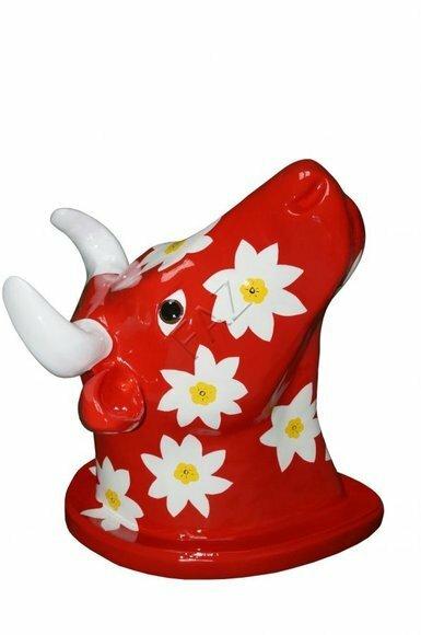 Design Kuh Figur Statue Skulptur Figuren Skulpturen Dekoration Deko Rind