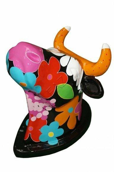 Design Kuh Figur Statue Skulptur Figuren Skulpturen Dekoration Deko Neu 4
