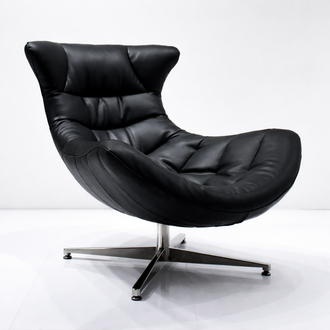 Sessel Design Couch Sofa Sitzer Leder Lounge Club Polster Luxus Ohren Sitz Relax