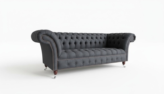 Chesterfield 3 Sitzer XXL Polster Sitz Couch Sofa Garnitur Big Couchen 2016-39-