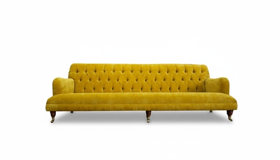 Chesterfield 4 Sitzer Wohnzimmer Modern Design Couchen Sofa Neu Möbel