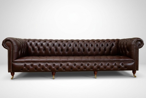 Chesterfield 4 Sitzers Klassische Luxus Barock Rokoko Sofa Couch Sofa