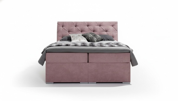 Chesterfield Bett Polsterbett Doppelbett Betten Big XXL Designer Luxus Bett Neu