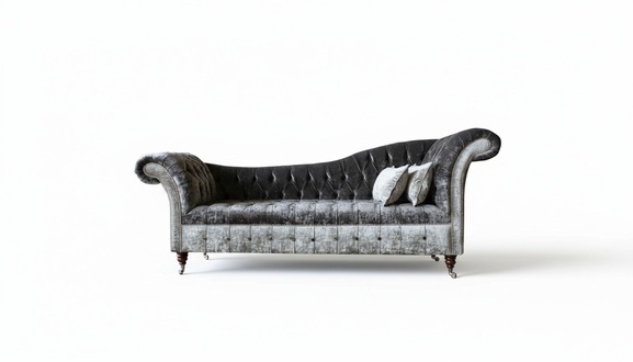 Chesterfield Chaise Lounge Wohnzimmer Modern Couchen Sofa Luxus