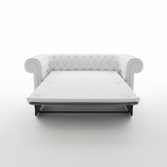 Chesterfield Couch Sofa Garnitur 3 Sitzer Polster Leder Sofas Neu ARRAU Neu