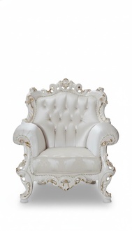 Chesterfield Design Sessel Polster Luxus Textil Couchen 1 Sitzer Königlicher