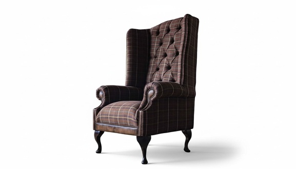 Chesterfield Design Sofa Sessel Couch Polster Ohrensessel 1 Sitzer