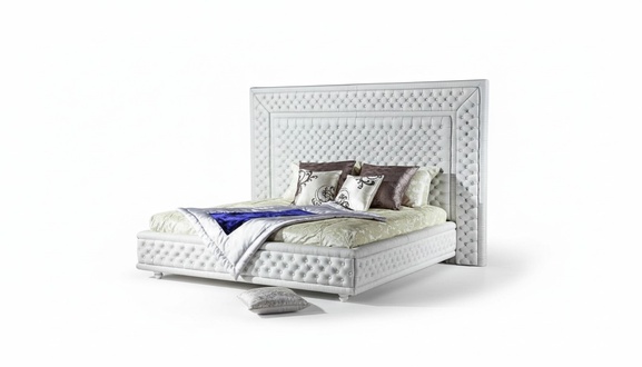 Chesterfield Doppeltbett Bettt Betten Polsterbett Designer XXL Big Ehe WT 9230