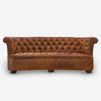 Chesterfield Leder Polster Design Sofa Luxus Couch Klassische Sofa 3 Sitzer