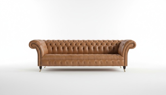Chesterfield Leder Polster Luxus Sofa Design Couch Klassische Sofa