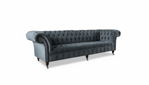 Chesterfield Leder Polster Luxus Sofa Design Couch Klassische Sofa
