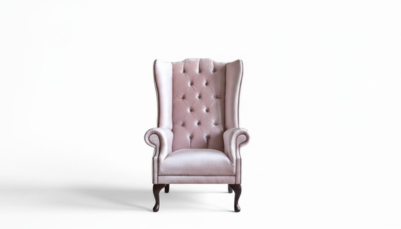 Chesterfield Sessel Fernseh Ohrensessel Couch 1 Sitzer Sofa Textil Stoff